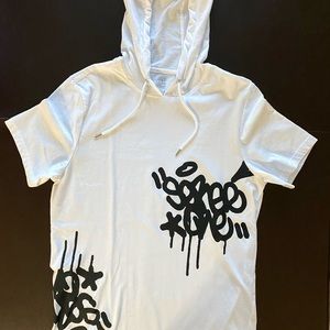 INC men’s Supersonic Short-sleeve Hoodie.